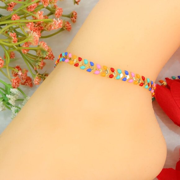 "New Beautiful Design Anklet for Women/Girls, Gift, A647 - Picture 8 of 10